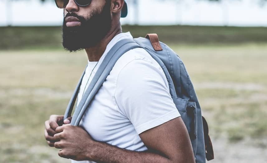a bearded black man
